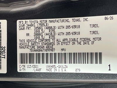 2026 Toyota Sequoia TRD Pro