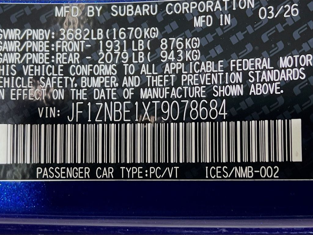 2026 Toyota GR86 GR86 Premium