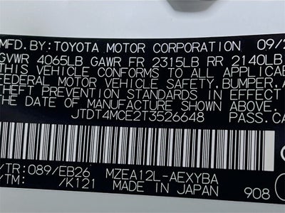 2026 Toyota Corolla XSE