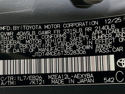 2026 Toyota Corolla XSE