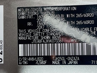2027 Toyota Land Cruiser Land Cruiser