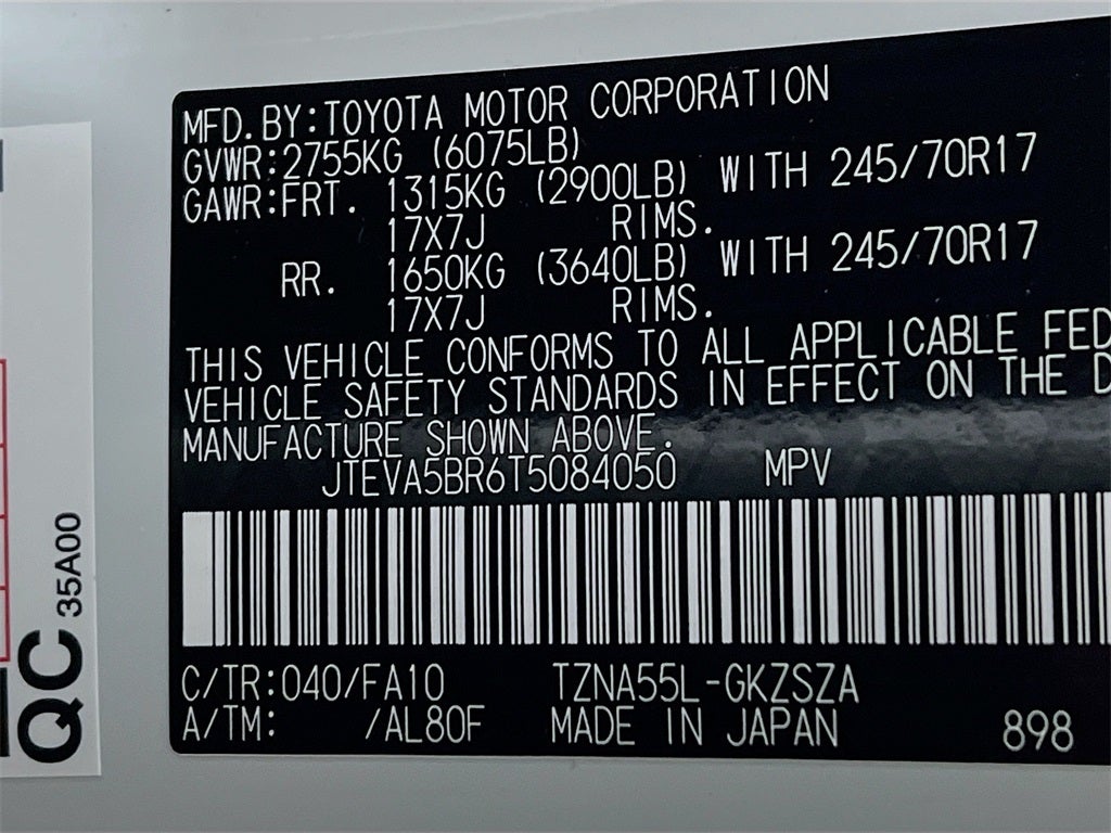 2026 Toyota 4Runner SR5