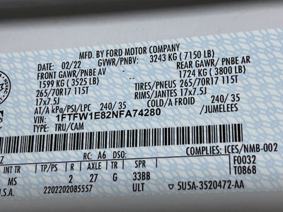 2022 Ford F-150 XLT