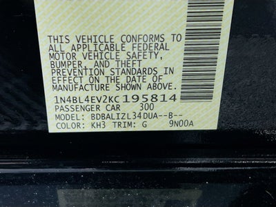2019 Nissan Altima 2.5 SL