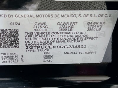 2024 GMC Sierra 1500 Elevation