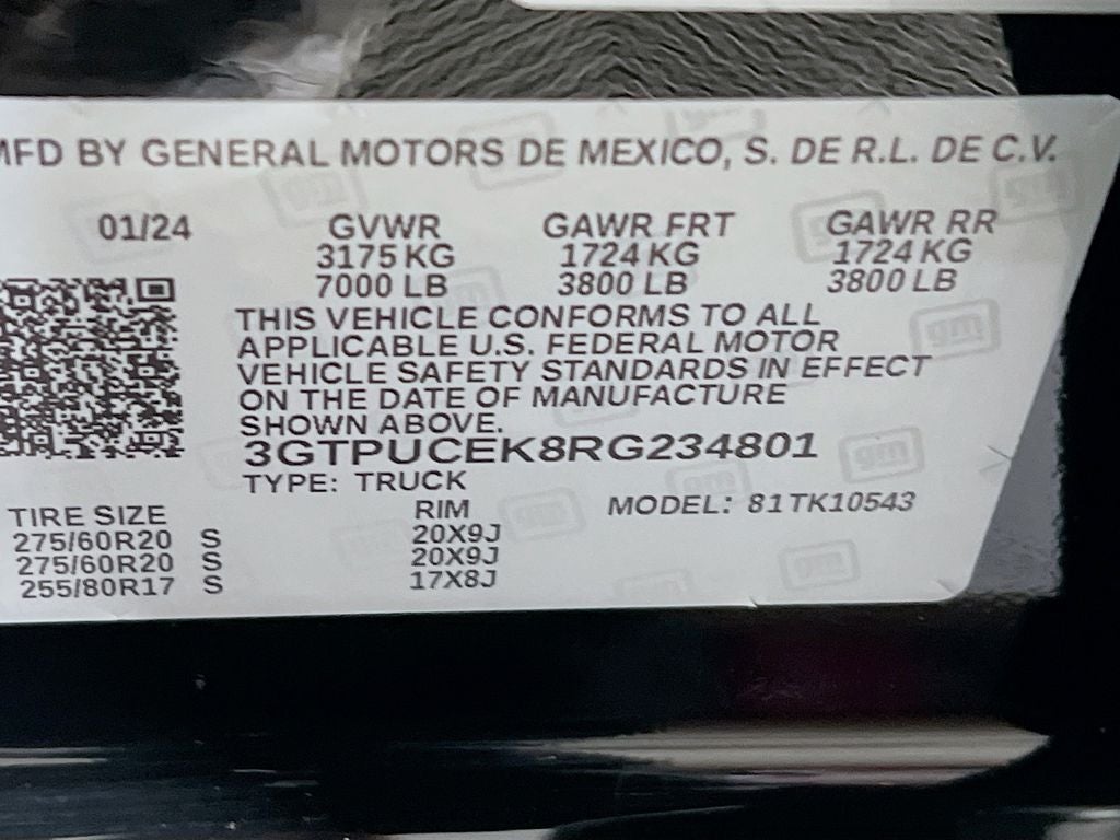 2024 GMC Sierra 1500 Elevation