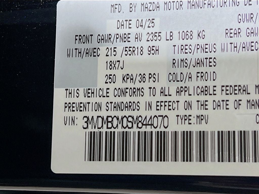 2025 Mazda Mazda CX-30 2.5 S Preferred Package