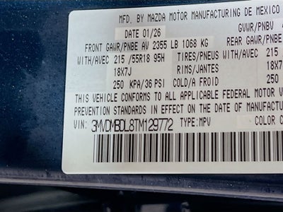 2026 Mazda Mazda CX-30 CX-30 2.5 S PR AWD