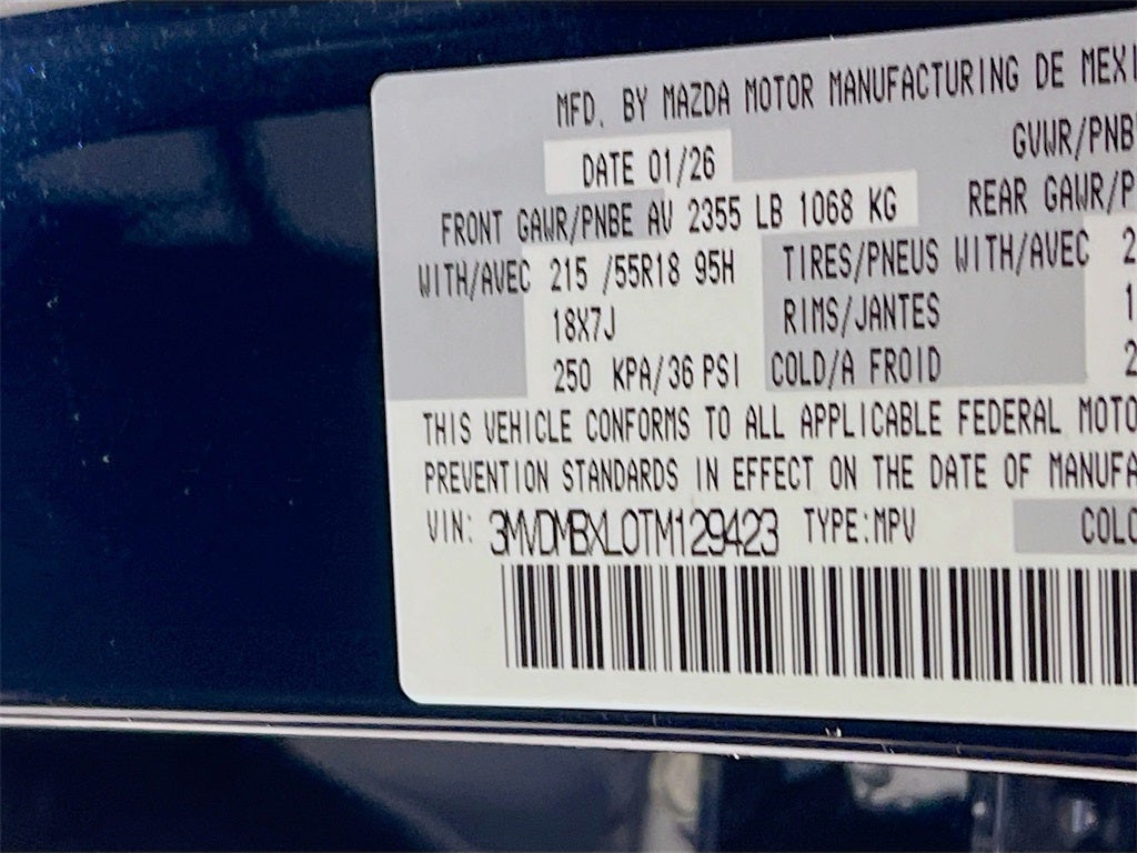 2026 Mazda Mazda CX-30 2.5 S Aire Edition