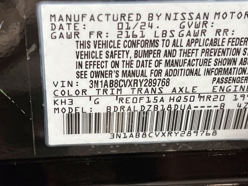 2024 Nissan Sentra SV