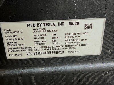 2020 Tesla Model X Long Range