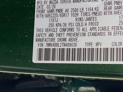 2026 Mazda Mazda CX-50 2.5 S Preferred AWD