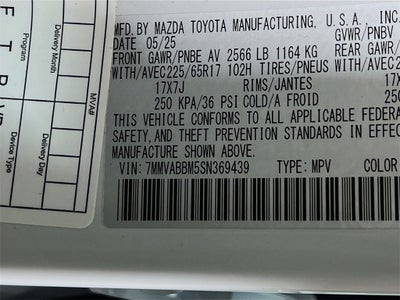 2025 Mazda Mazda CX-50 2.5 S Preferred Package