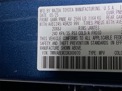 2025 Mazda Mazda CX-50 2.5 S Premium Plus Package