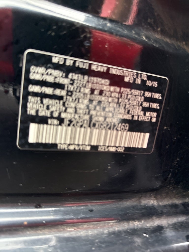 2016 Subaru Crosstrek 2.0i Limited