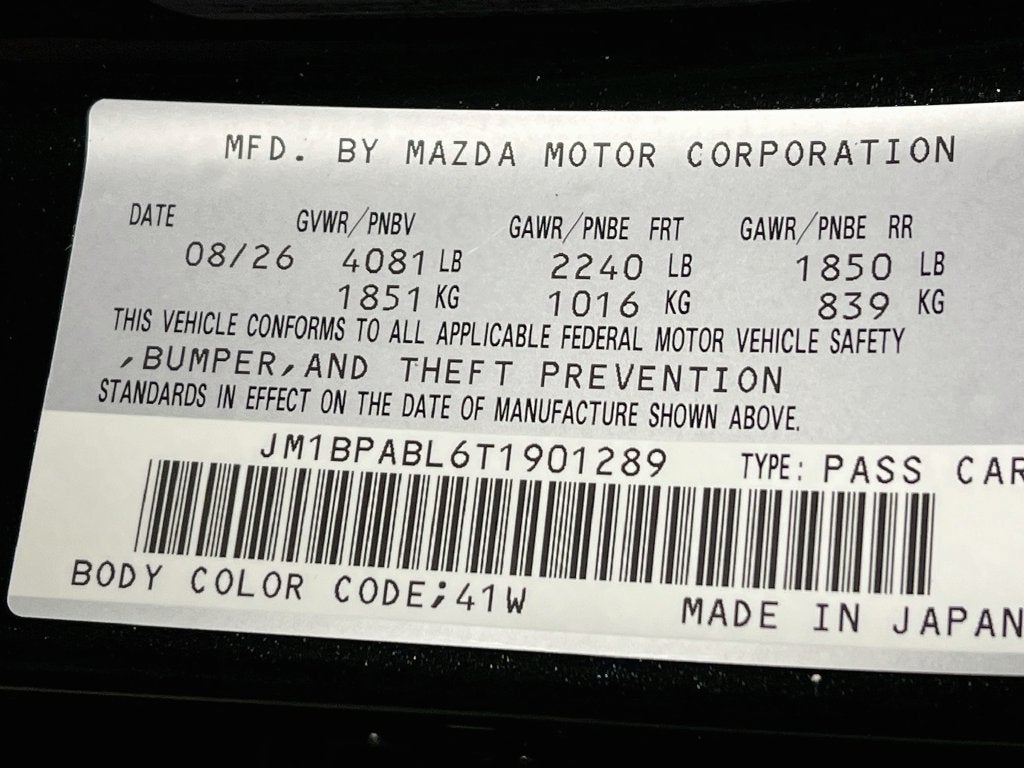 2026 Mazda Mazda3 2.5 S Select Sport S
