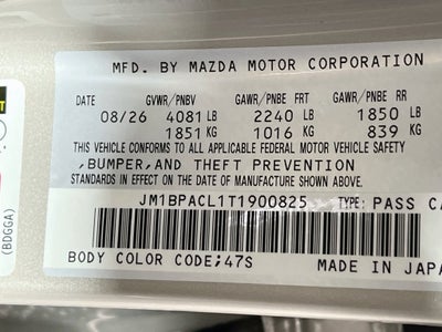 2026 Mazda Mazda3 2.5 S Preferred S