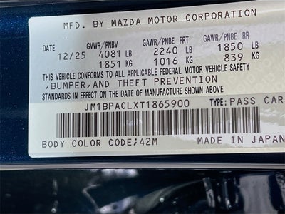 2026 Mazda Mazda3 Sedan 2.5 S Preferred