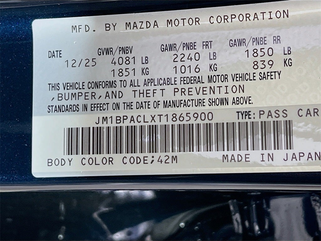 2026 Mazda Mazda3 Sedan 2.5 S Preferred