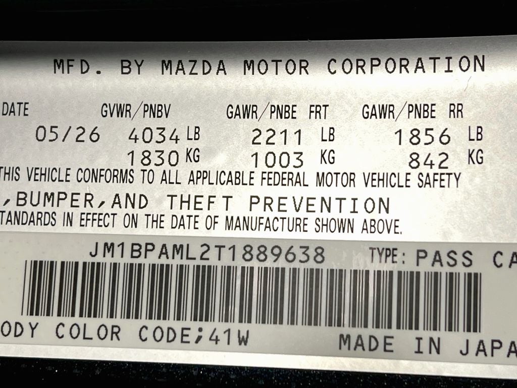 2026 Mazda Mazda3 2.5 S Premium S