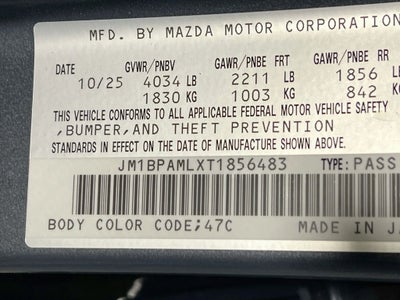 2026 Mazda Mazda3 2.5 S Premium S