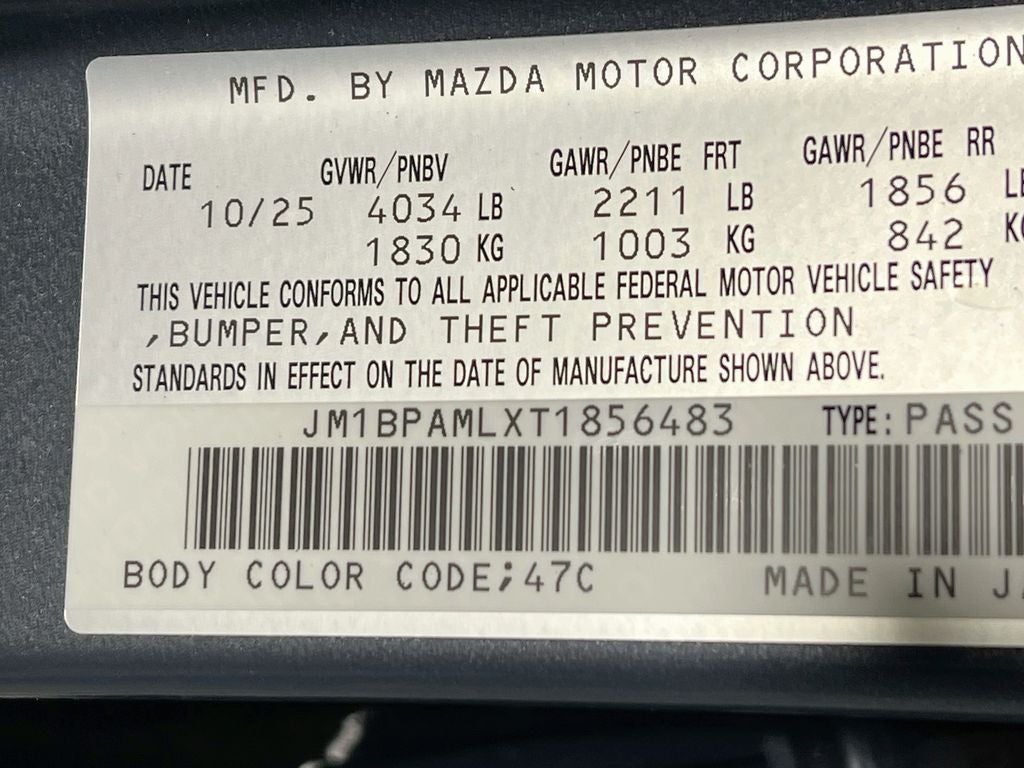 2026 Mazda Mazda3 2.5 S Premium S