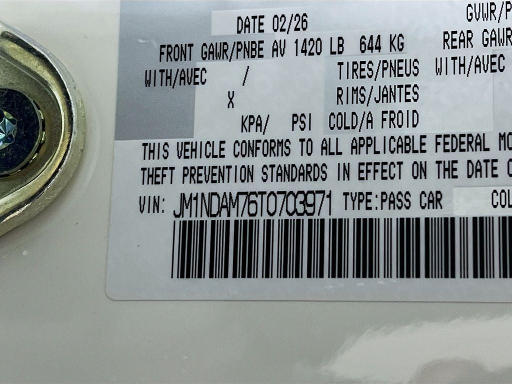 2026 Mazda Mazda MX-5 Miata RF Grand Touring