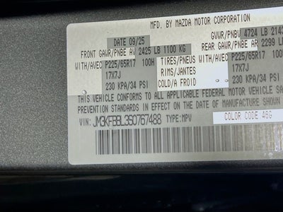 2025 Mazda Mazda CX-5 2.5 S Select Package