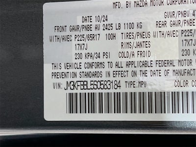 2025 Mazda Mazda CX-5 2.5 S Select Package