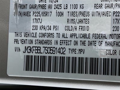 2025 Mazda Mazda CX-5 2.5 S Select Package