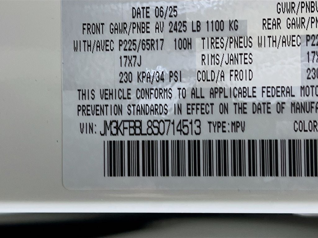 2025 Mazda Mazda CX-5 2.5 S Select Package