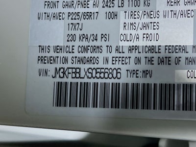 2025 Mazda Mazda CX-5 2.5 S Select Package