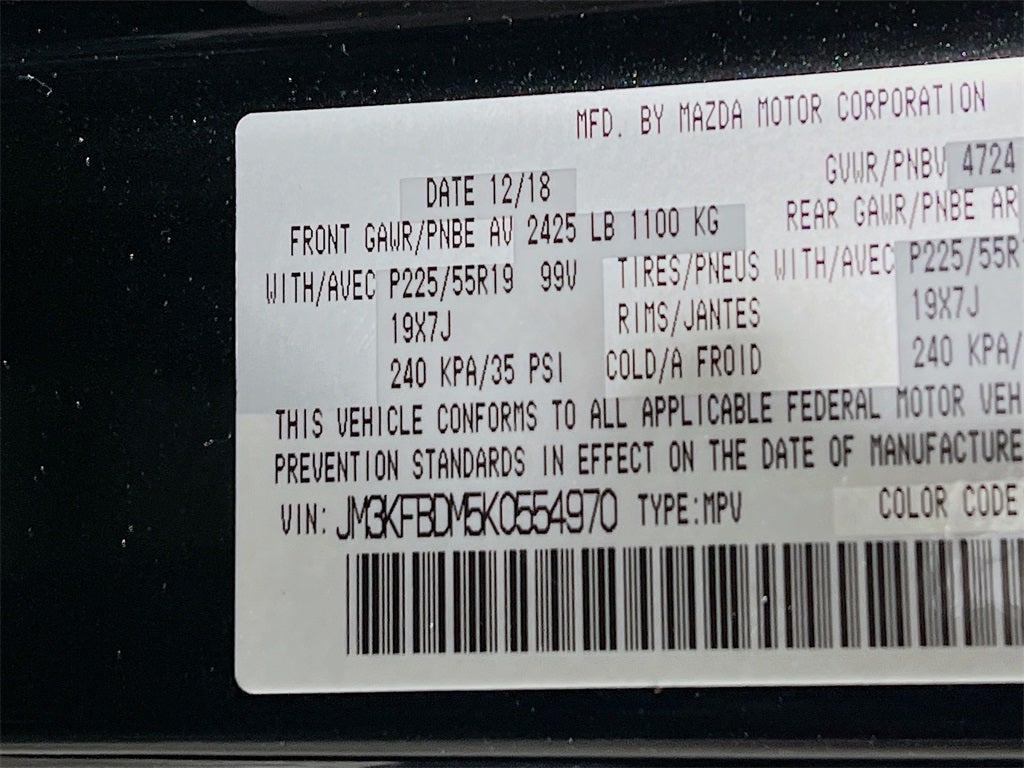 2019 Mazda Mazda CX-5 Grand Touring