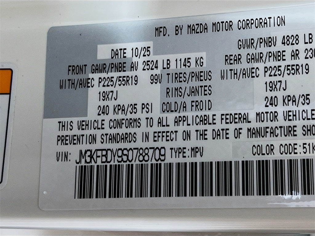 2025 Mazda Mazda CX-5 2.5 Turbo Premium AWD