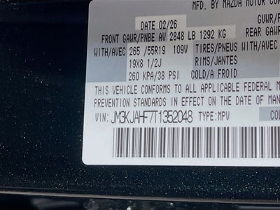 2026 Mazda Mazda CX-70 Plug-In Hybrid SC AWD