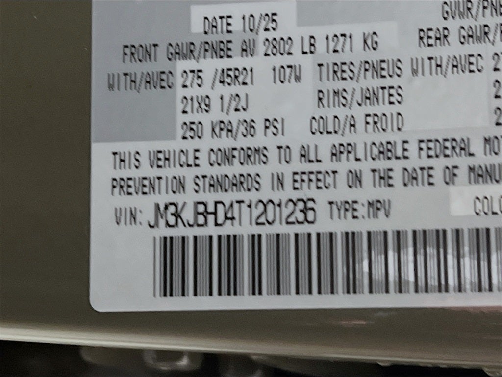 2026 Mazda Mazda CX-70 3.3 Turbo Preferred AWD