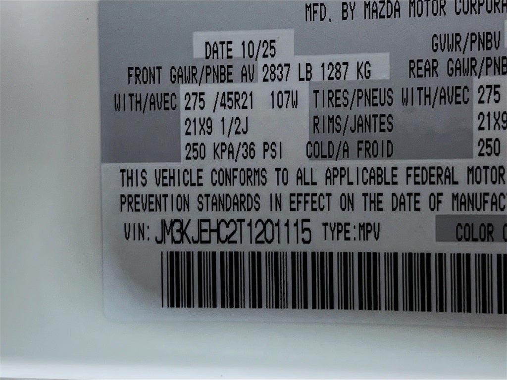 2026 Mazda Mazda CX-70 3.3 Turbo S Premium Plus AWD