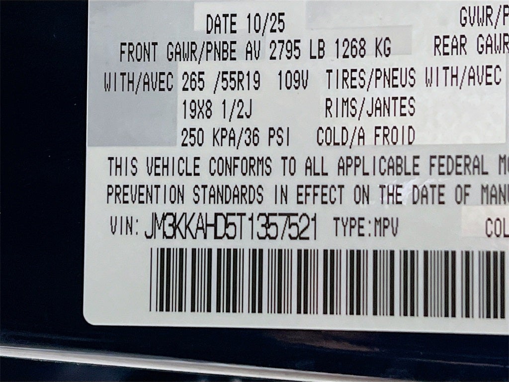 2026 Mazda Mazda CX-90 3.3 Turbo Select AWD