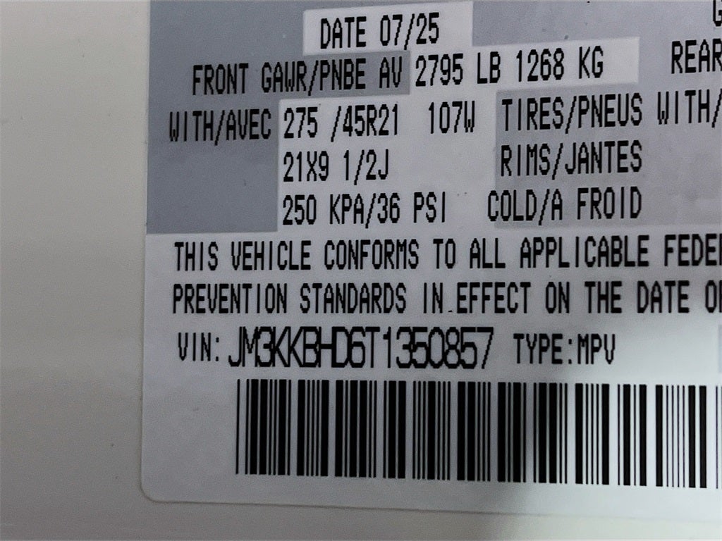 2026 Mazda Mazda CX-90 3.3 Turbo Preferred AWD