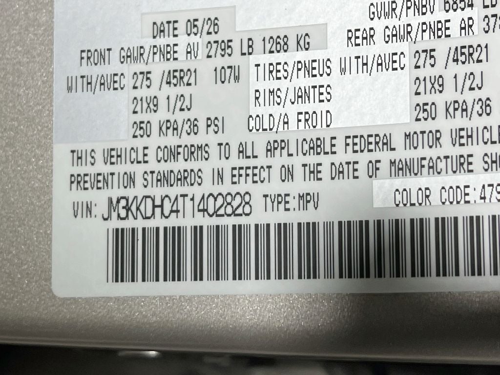 2026 Mazda Mazda CX-90 3.3 Turbo S Premium Sport AWD