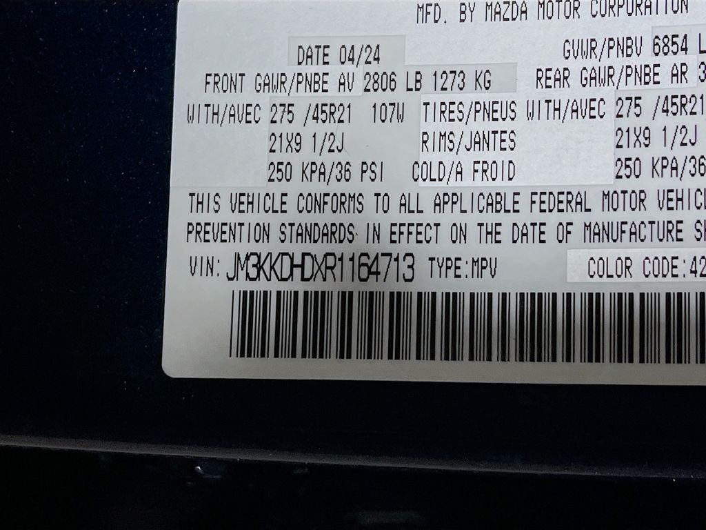 2024 Mazda Mazda CX-90 3.3 Turbo Premium