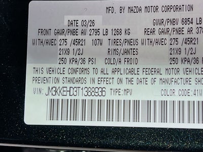 2026 Mazda Mazda CX-90 3.3 Turbo Premium Plus AWD