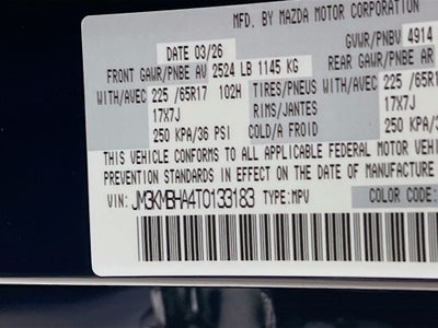 2026 Mazda Mazda CX-5 2.5 S Select AWD