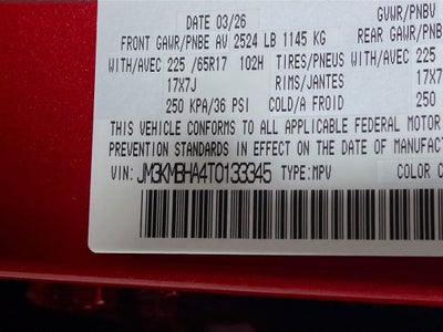 2026 Mazda Mazda CX-5 2.5 S Select AWD