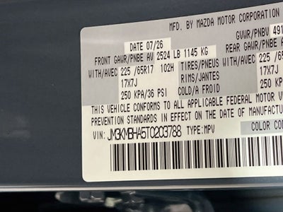 2026 Mazda Mazda CX-5 2.5 S Select S