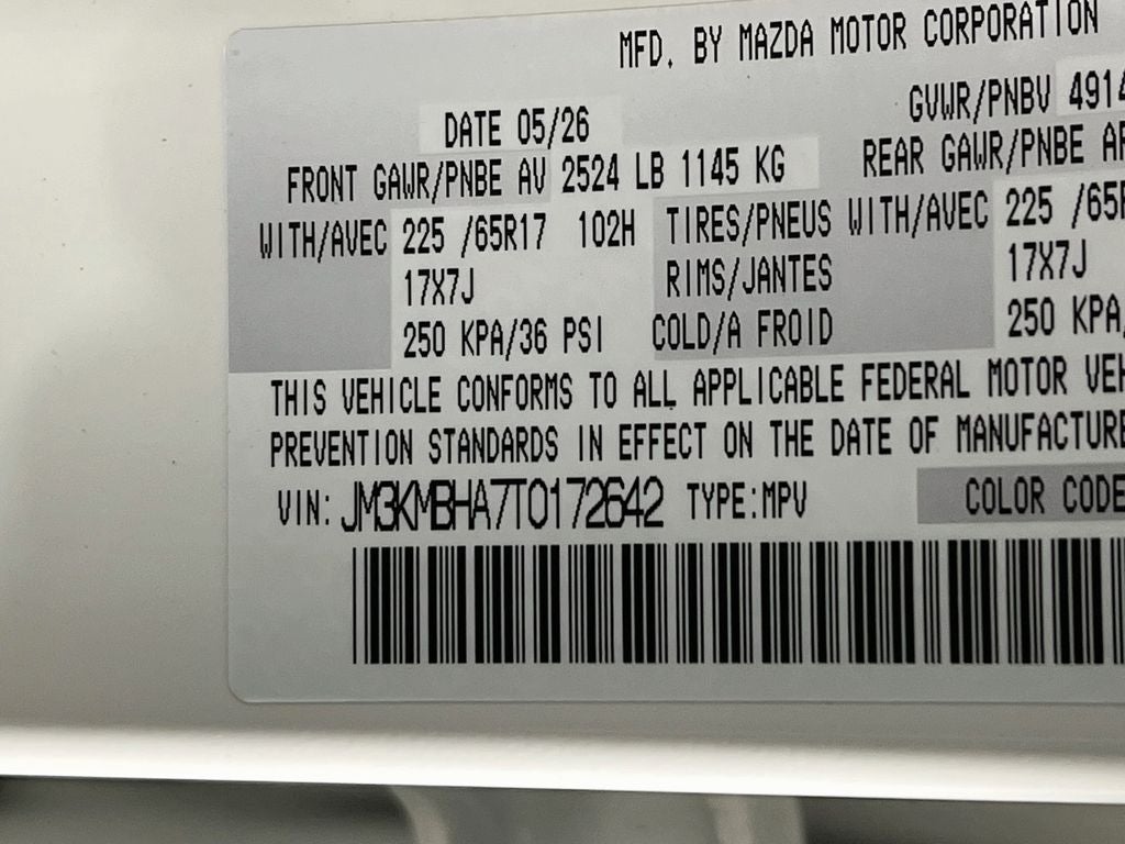 2026 Mazda Mazda CX-5 2.5 S Select AWD
