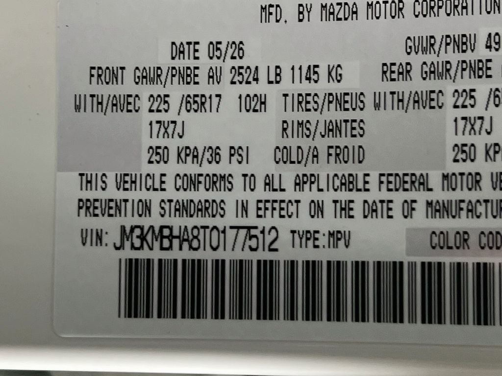 2026 Mazda Mazda CX-5 2.5 S Select S