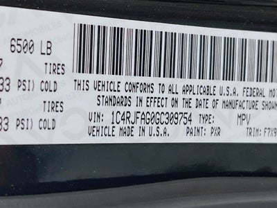 2016 Jeep Grand Cherokee Laredo