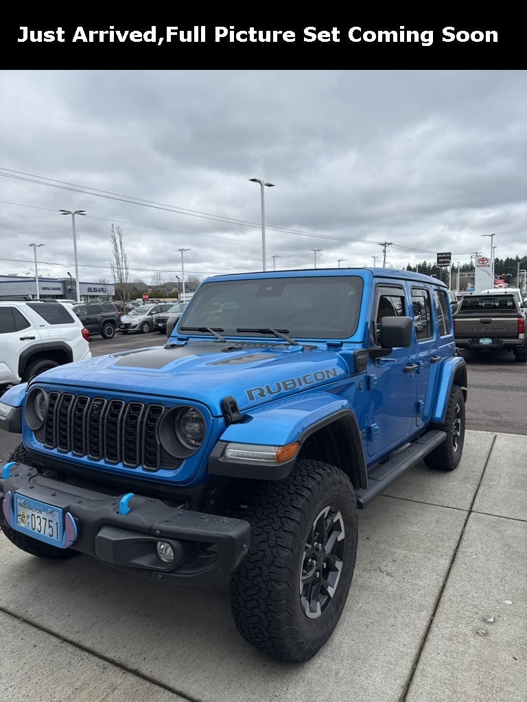 2024 Jeep Wrangler Rubicon X 4xe