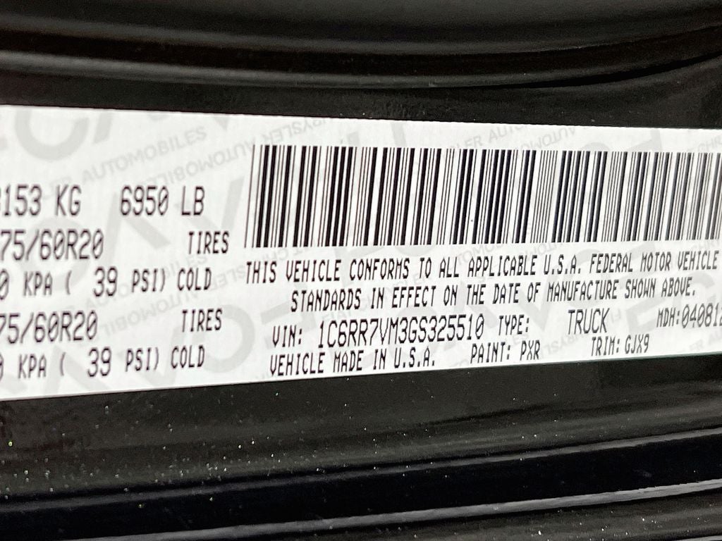 2016 RAM 1500 Laramie
